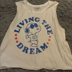 Snoopy America Tank